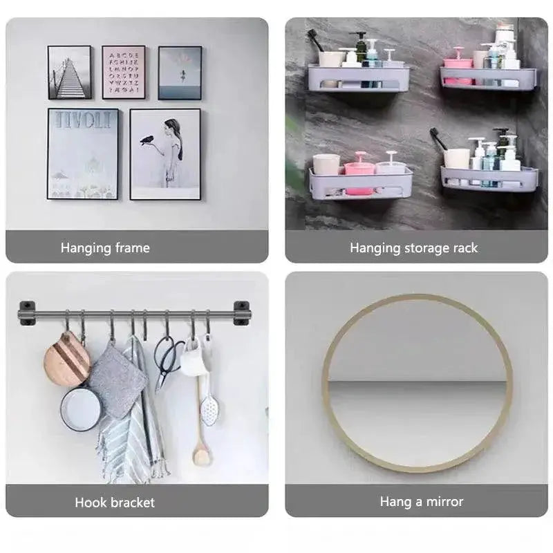 Invisible Traceless Wall Hooks For Easy Picture Hanging