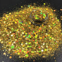 Iridescent Holographic Nail Glitter Sequins Sparkly Flakes