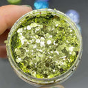 Iridescent Holographic Nail Glitter Sequins Sparkly Flakes