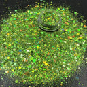 Iridescent Holographic Nail Glitter Sequins Sparkly Flakes