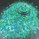 Iridescent Holographic Nail Glitter Sequins Sparkly Flakes