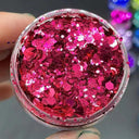 Iridescent Holographic Nail Glitter Sequins Sparkly Flakes