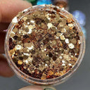 Iridescent Holographic Nail Glitter Sequins Sparkly Flakes