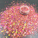 Iridescent Holographic Nail Glitter Sequins Sparkly Flakes