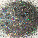 Iridescent Holographic Nail Glitter Sequins Sparkly Flakes
