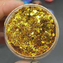 Iridescent Holographic Nail Glitter Sequins Sparkly Flakes