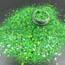 Iridescent Holographic Nail Glitter Sequins Sparkly Flakes