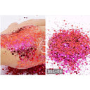 Iridescent Nail Flakes for Holographic Nail Art Glamour