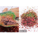 Iridescent Nail Flakes for Holographic Nail Art Glamour