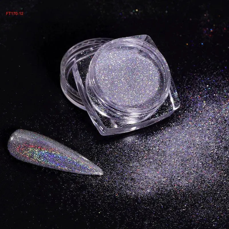 Iridescent Nail Glitter Sequins Sparkling Dust Art Supplies