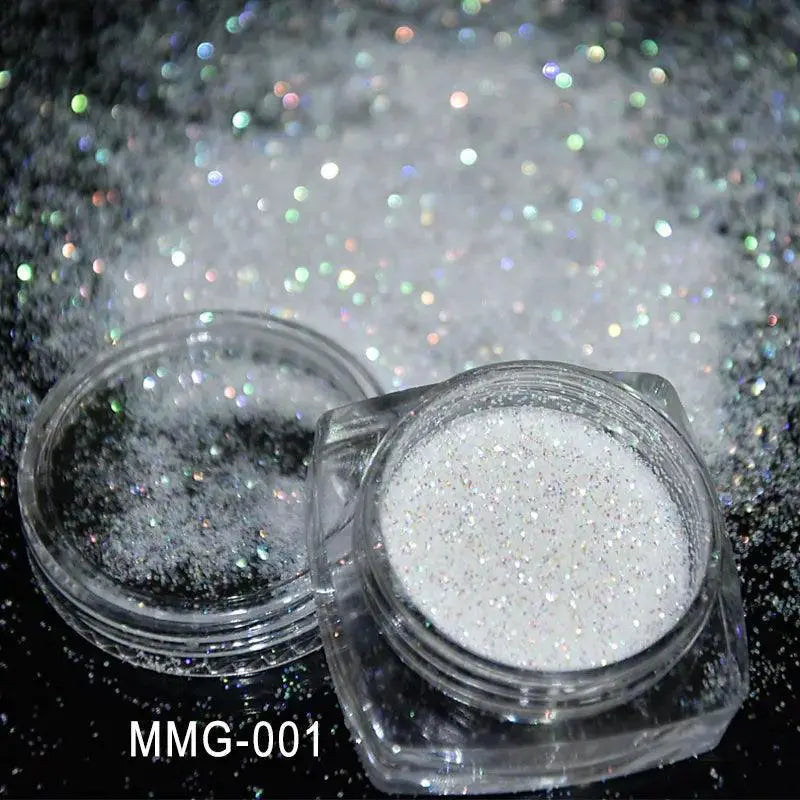 Iridescent Nail Glitter Sequins Sparkling Dust Art Supplies