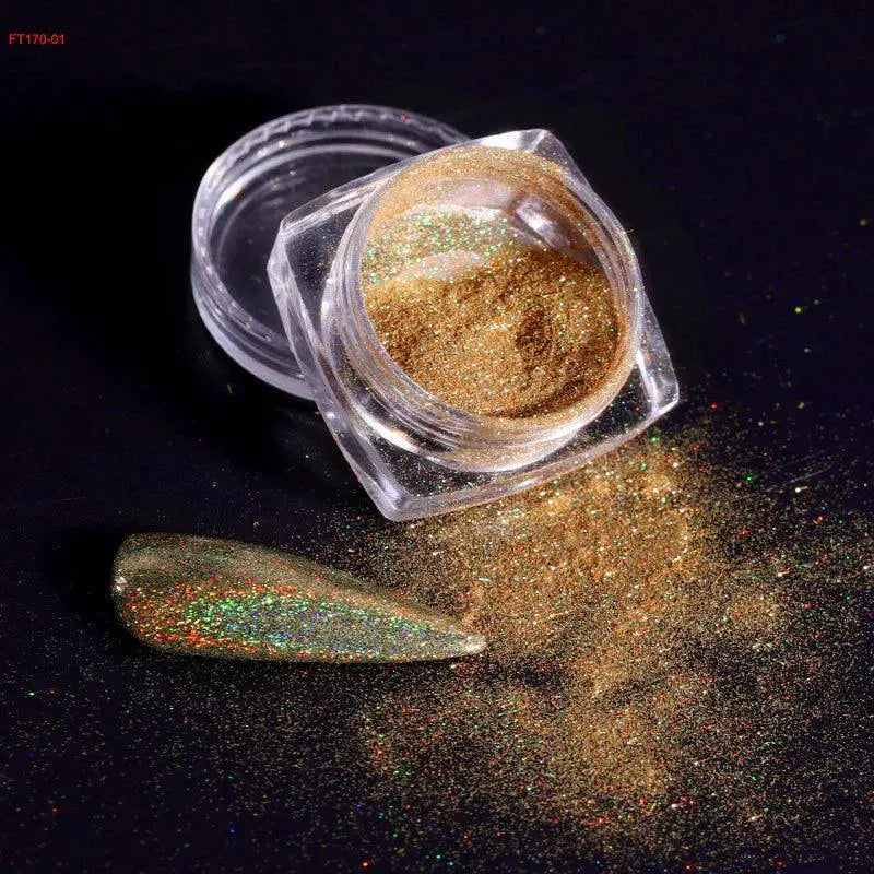 Iridescent Nail Glitter Sequins Sparkling Dust Art Supplies