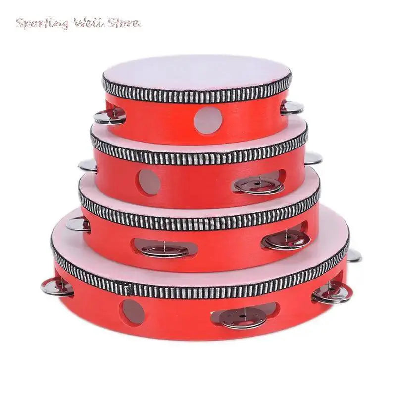 IRIN Hot 6 Inch Tambourine Drum For Kids Musical Instrument