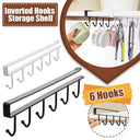 Iron Hanging Storage Hook Rack for Kitchen Wardrobe Cupboard