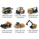 Durable Die-Cast Truck Set for Kids 3+