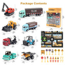 Durable Die-Cast Truck Set for Kids 3+
