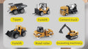 Durable Die-Cast Truck Set for Kids 3+