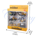 Durable Die-Cast Truck Set for Kids 3+