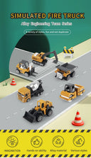 Durable Die-Cast Truck Set for Kids 3+