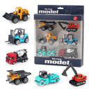 Durable Die-Cast Truck Set for Kids 3+