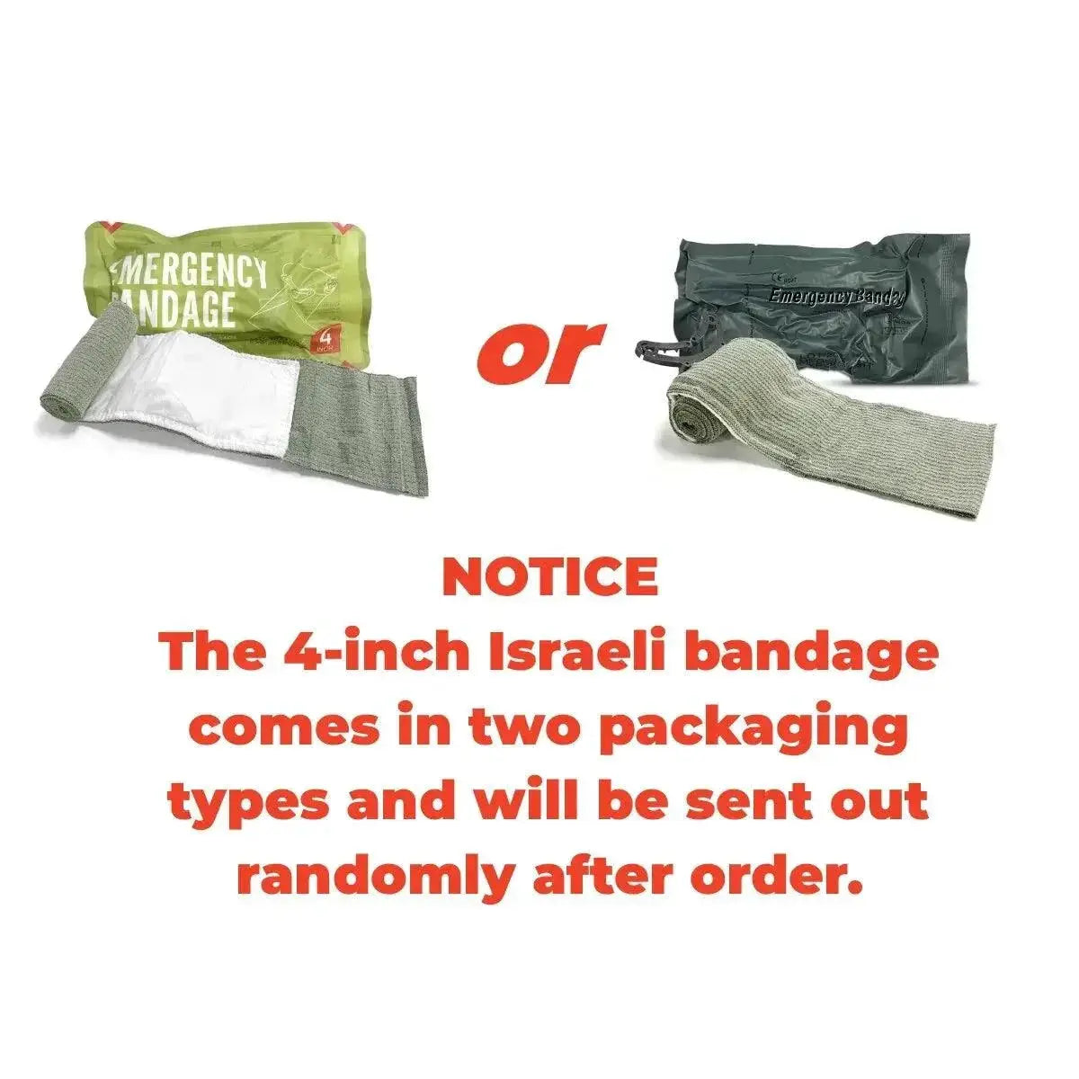 Israeli Bandage Hemorrhage Control Kit Rapid Wound Solution