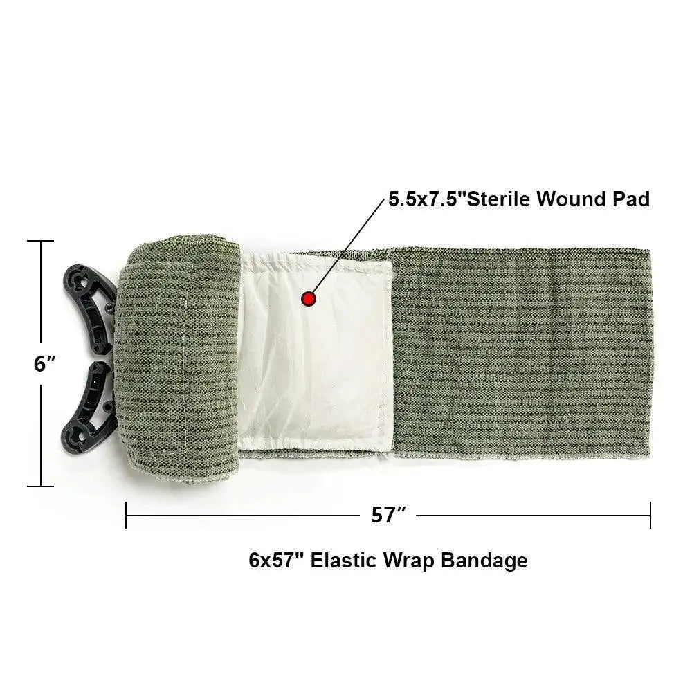Israeli Bandage Hemorrhage Control Kit Rapid Wound Solution