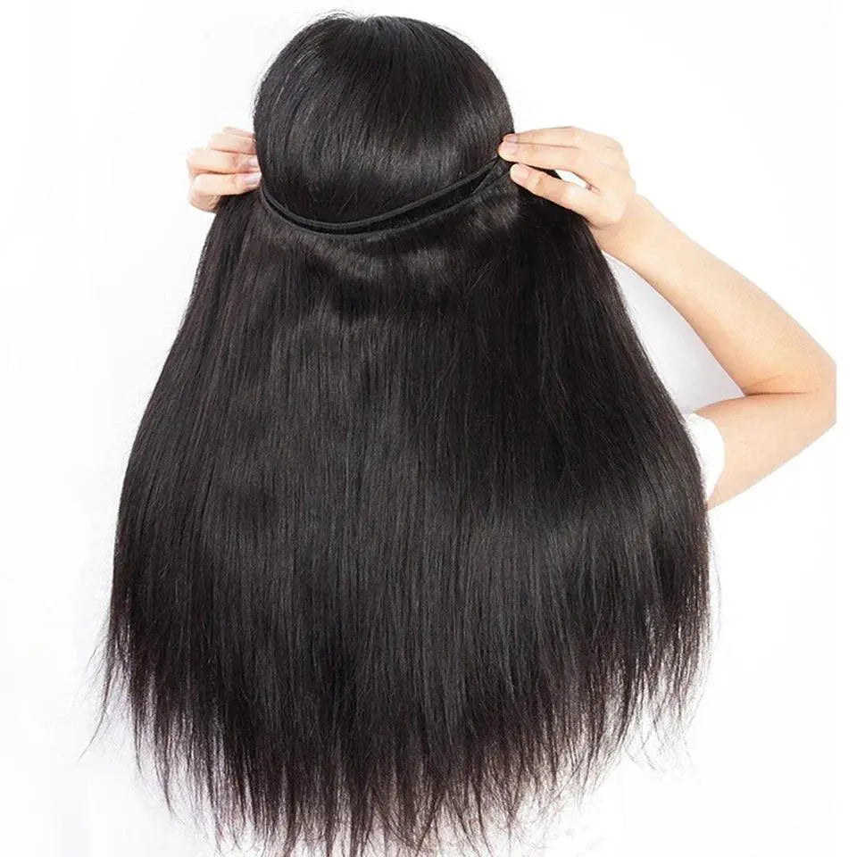 Iwish Hair Brazilian Straight Virgin Hair Bundles Premium