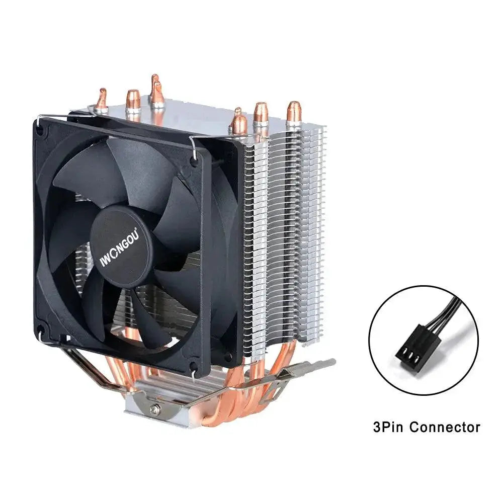 Iwongou RGB CPU Cooler for Intel and AMD High Performance