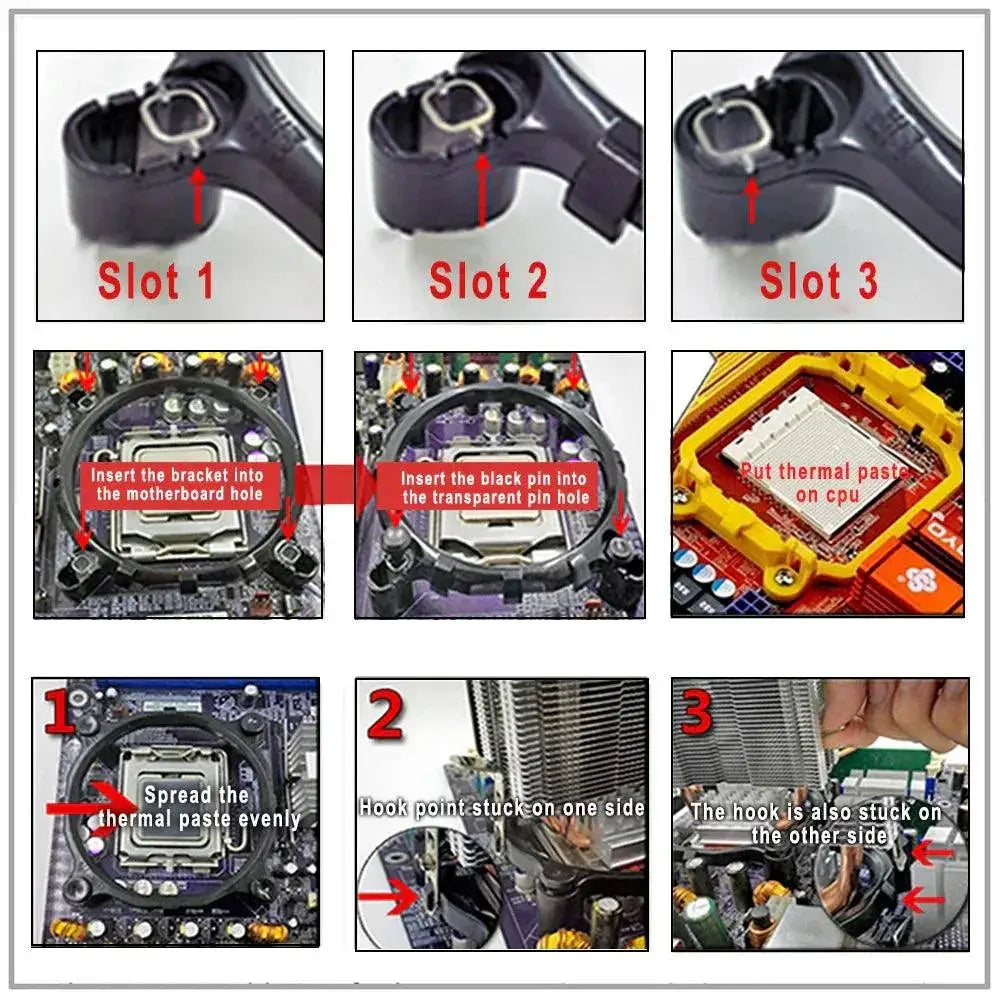 Iwongou RGB CPU Cooler for Intel and AMD High Performance