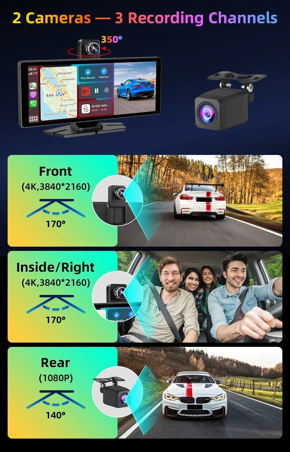 Dash Cam for Drivers Safer Edition AB — product view 11
