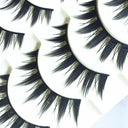 Japanese Cosplay & Everyday False Eyelashes Set - 5 Pairs