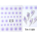 Japanese Elegance Red Pink Ombre Nail Art Stickers Set