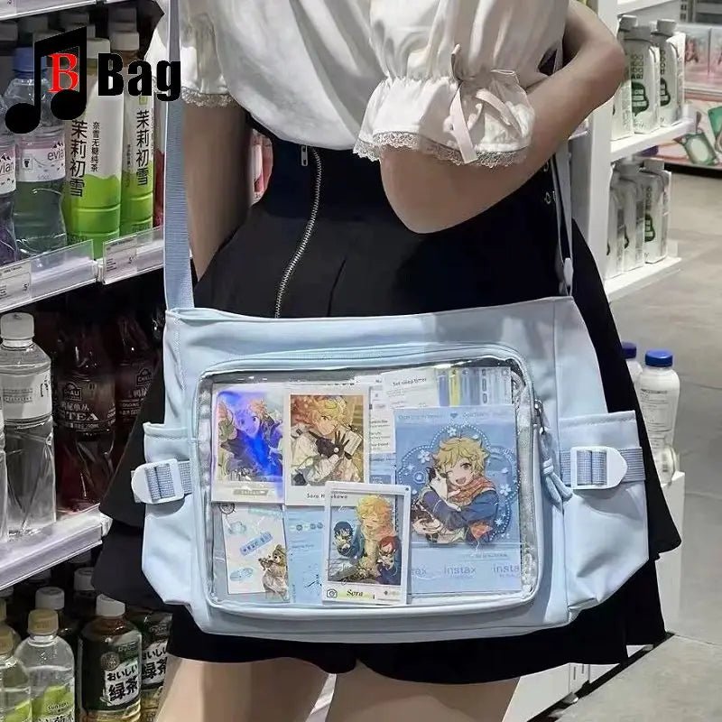 Japanese One Shoulder Ita Bag Large Capacity Goth Lolita Y2K Spice Girls Fashion