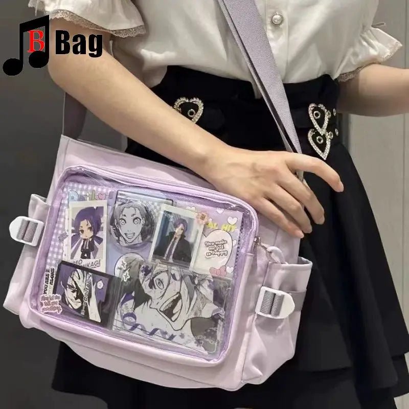 Japanese One Shoulder Ita Bag Large Capacity Goth Lolita Y2K Spice Girls Fashion