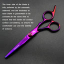 Japanese Stainless Steel Hair Scissors for Precision Cutting
