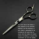 Japanese Stainless Steel Hair Scissors for Precision Cutting