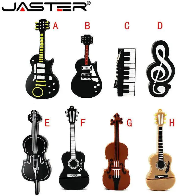 Jaster 8 Styles Musical Instruments USB Drive Pendrive