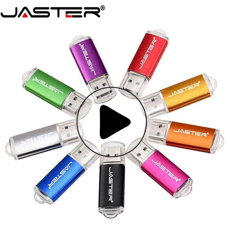 JASTER Metallic Mini USB Flash Drive In Six Stylish Colors