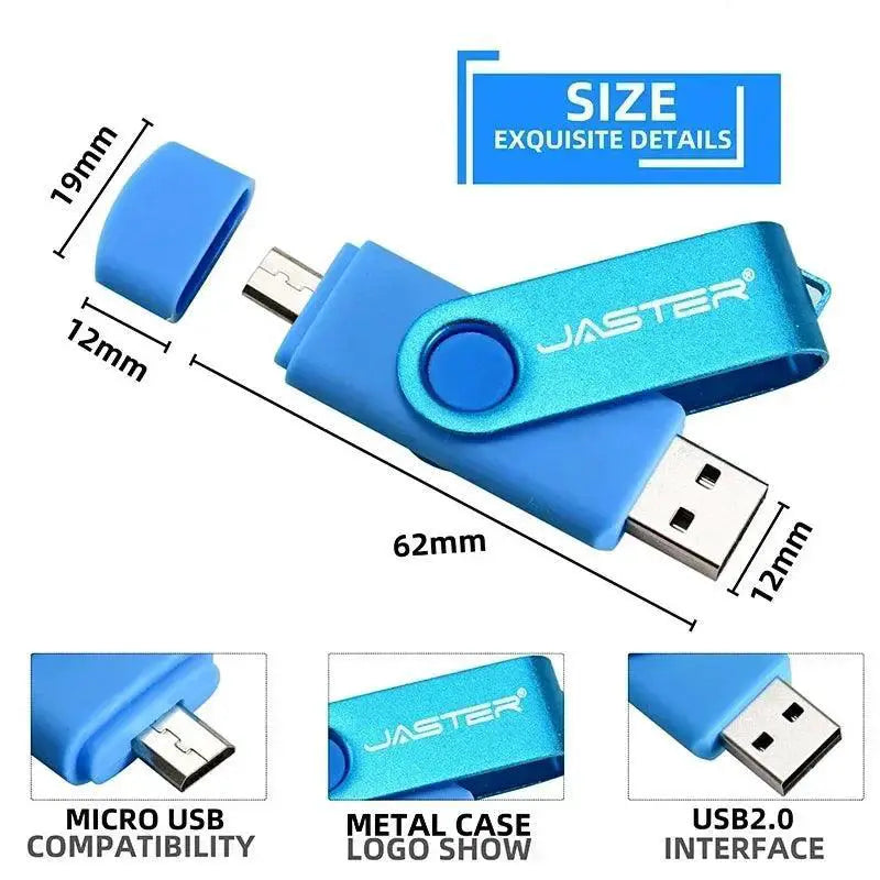 JASTER USB Flash Drive Fast Data Transfer And Secure Storage