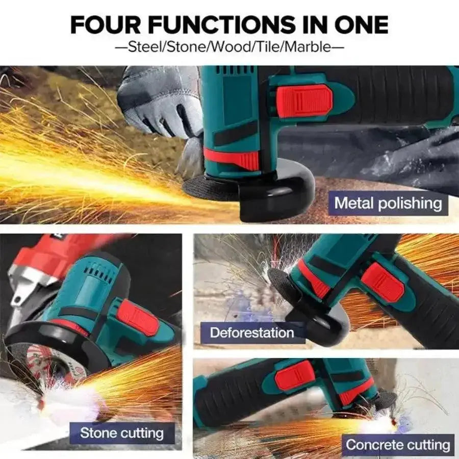 Jauhi 12V 19500rpm Cordless Angle Grinder Electric Cutter