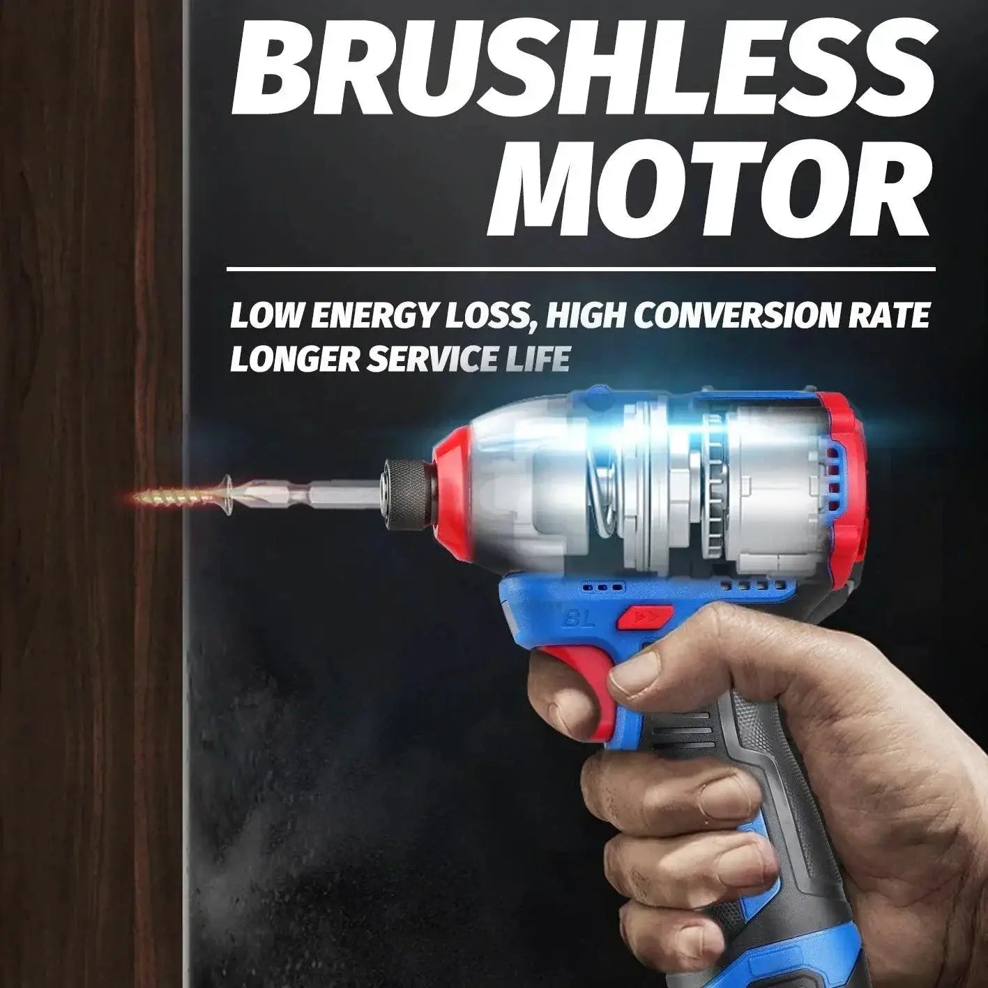 JAVN 16V Cordless Impact Drill Screwdriver 160 Nm Torque