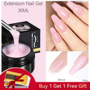 Jelly Gel French Manicure Kit Quick-Drying Vibrant Colors