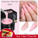 Jelly Gel French Manicure Kit Quick-Drying Vibrant Colors