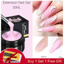 Jelly Gel French Manicure Kit Quick-Drying Vibrant Colors
