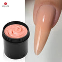 Jelly Gel Nail Extension Cream Pink & White UV Gels 50ml