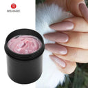 Jelly Gel Nail Extension Cream Pink & White UV Gels 50ml