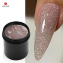 Jelly Gel Nail Extension Cream Pink & White UV Gels 50ml