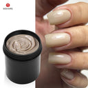 Jelly Gel Nail Extension Cream Pink & White UV Gels 50ml