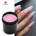 Jelly Gel Nail Extension Cream Pink & White UV Gels 50ml
