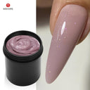 Jelly Gel Nail Extension Cream Pink & White UV Gels 50ml